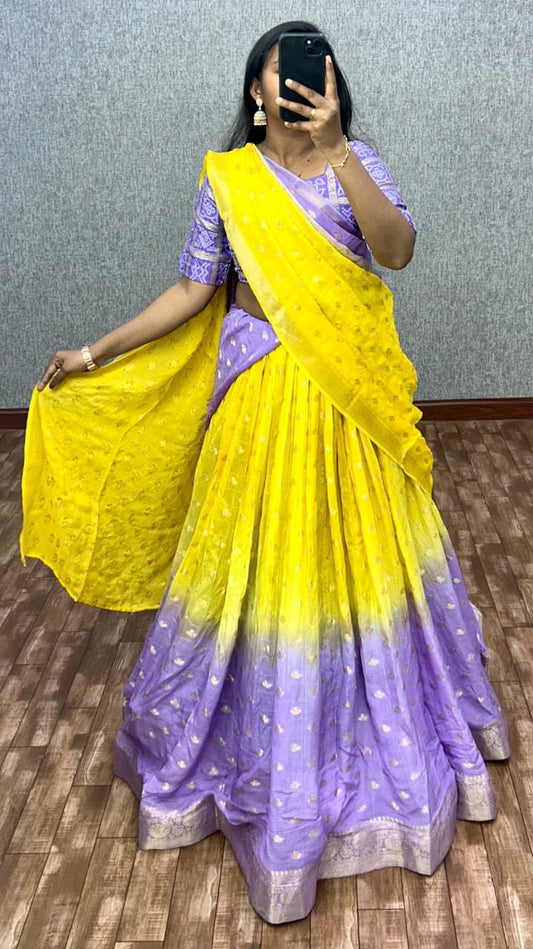 Chinnon Designer viscose lehenga