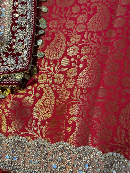 Banarasi Bridal Kanjeevaram saree