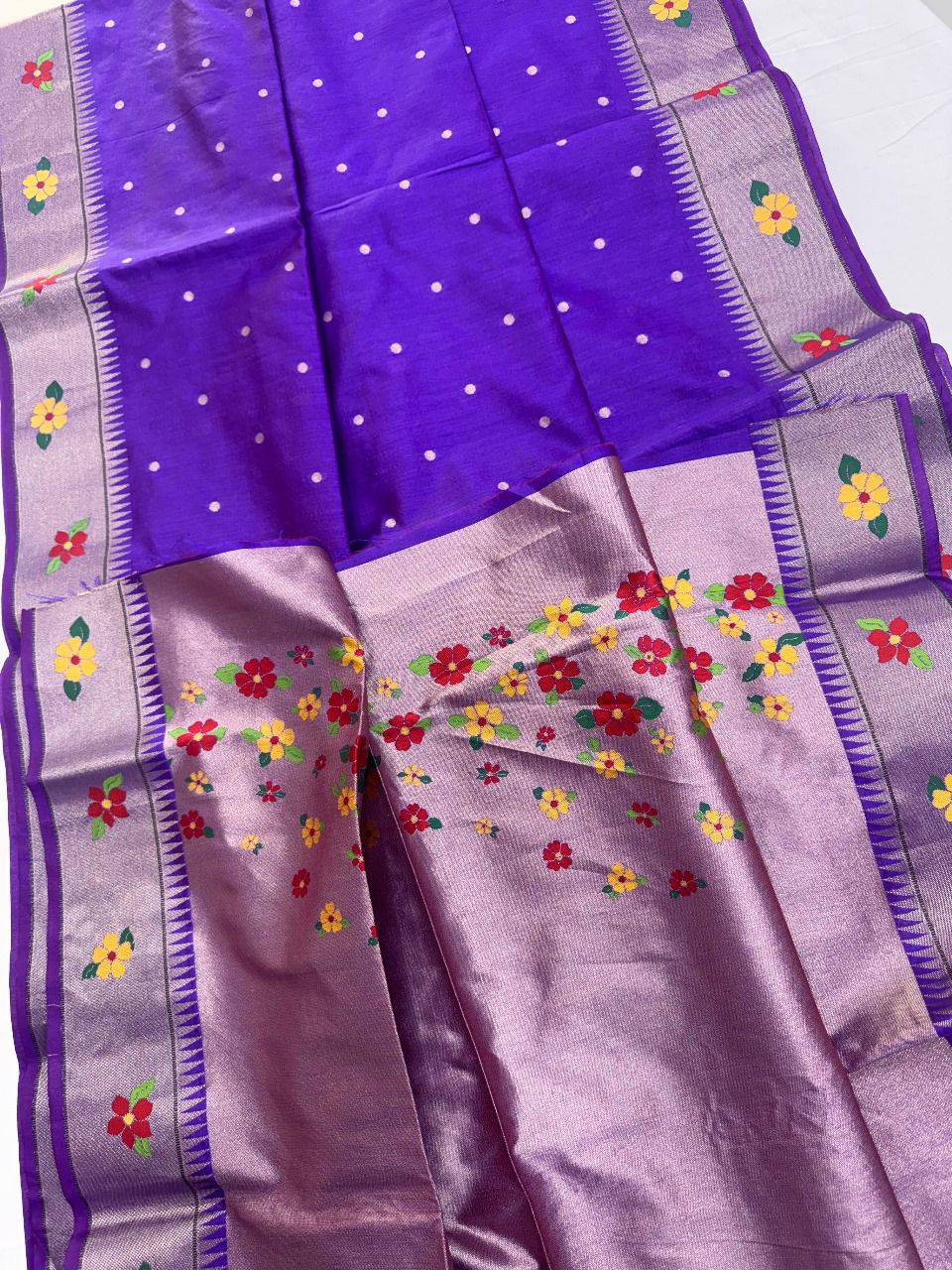 Tussar silk  Paithani Classic sarees