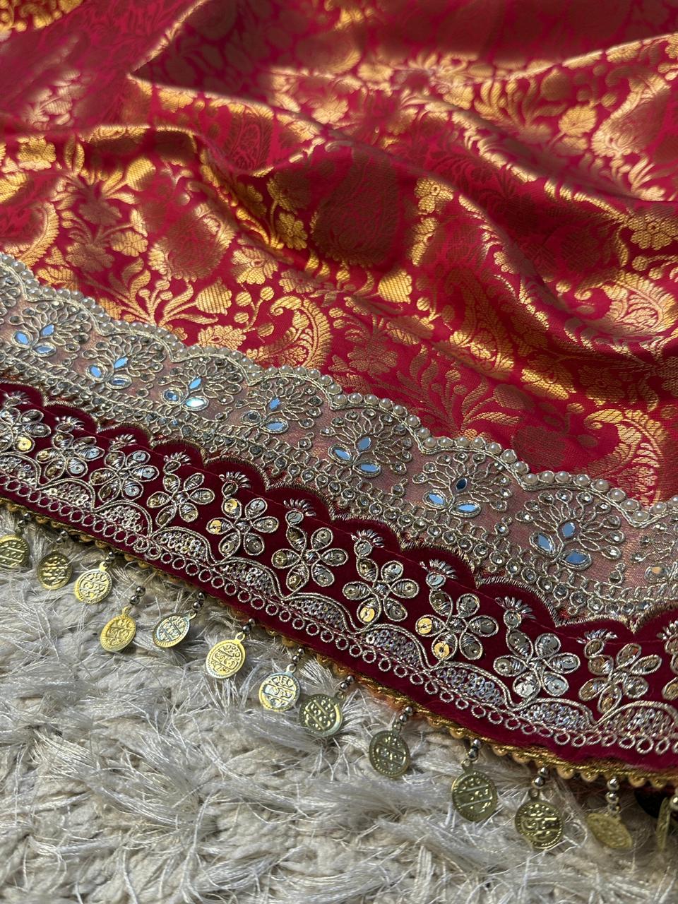 Banarasi Bridal Kanjeevaram saree
