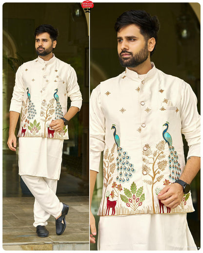 Gents Kurta Koti Sets for Festivals