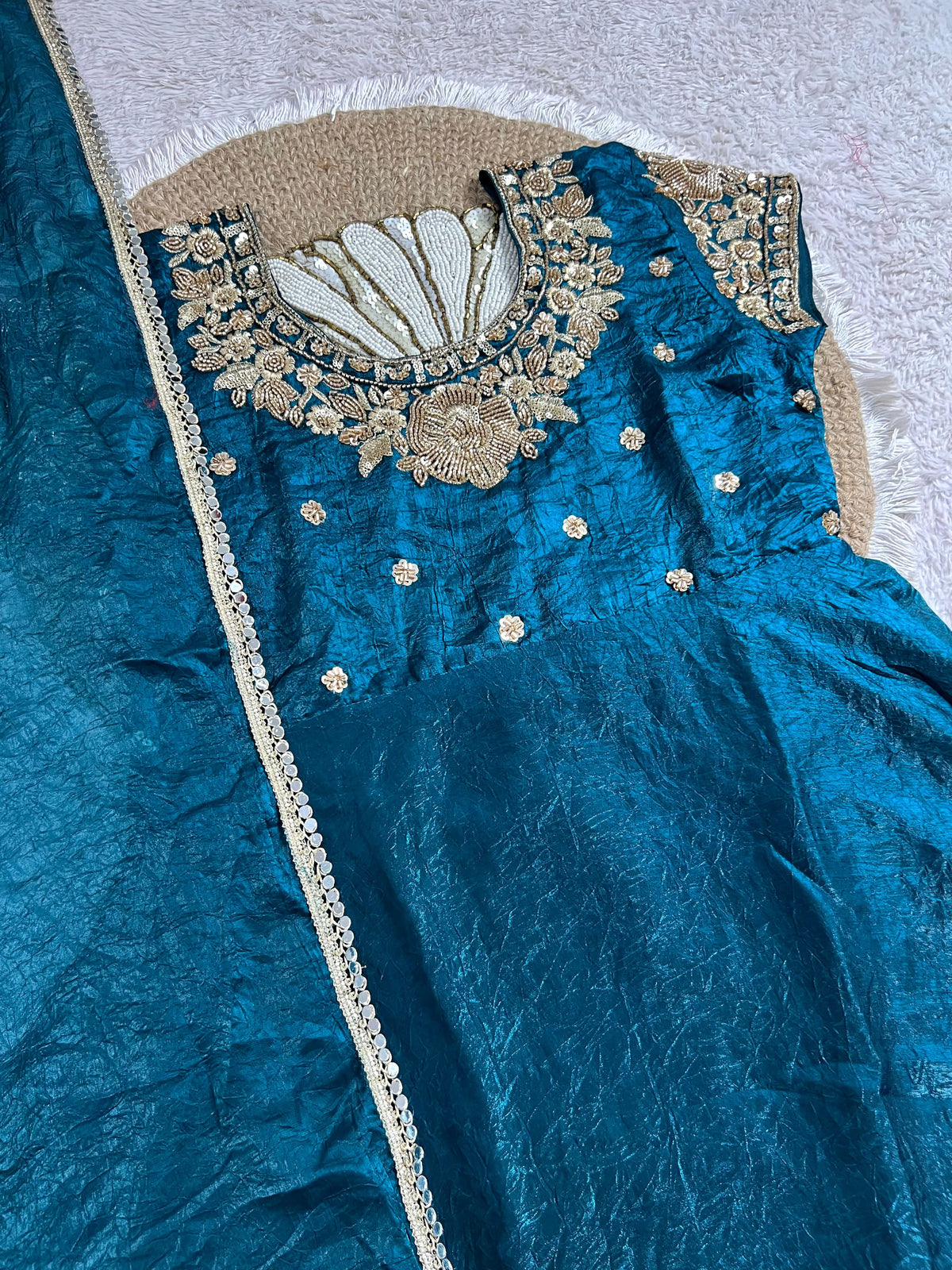 Soft crush cafe work gowns