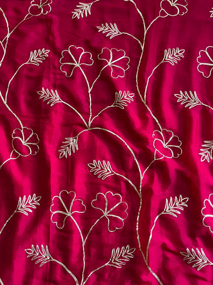 Budget Georgette gota work sarees