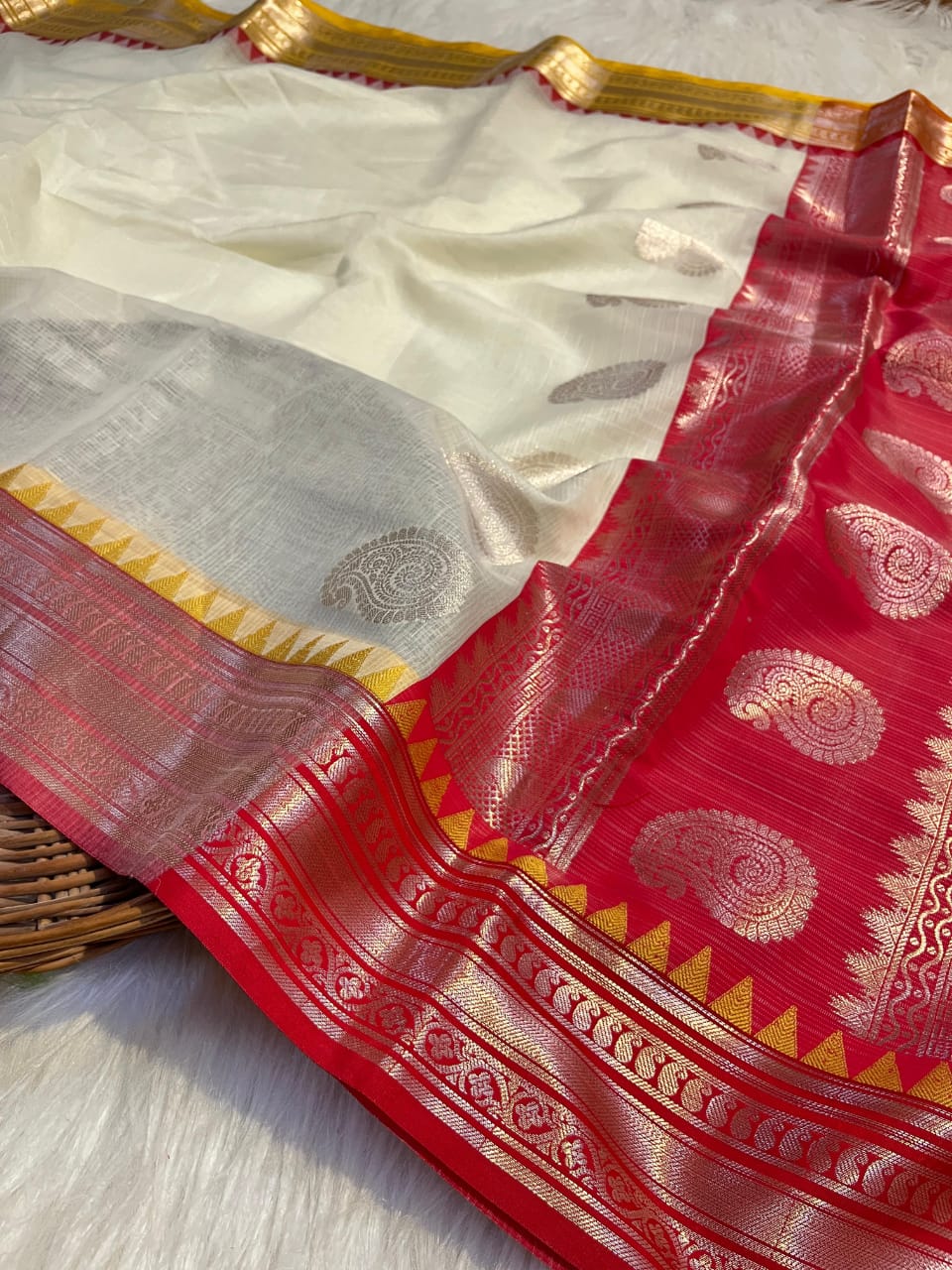 Ganga Jamuna Kota Checks Budget sarees