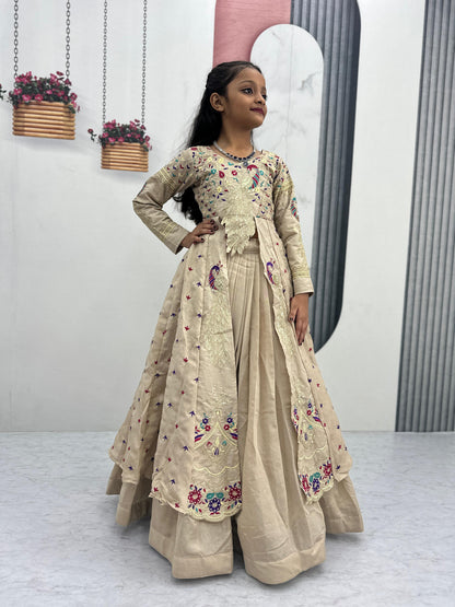 Kids cute peacock Desginer sets