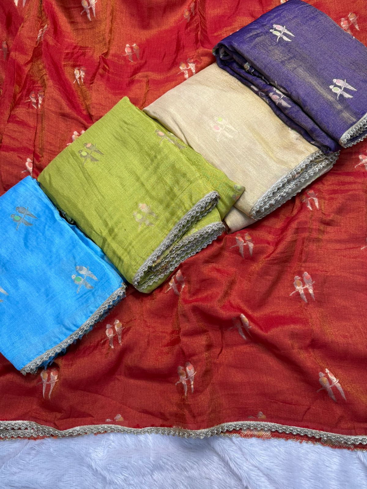 Budget Viscose tissue silk saree