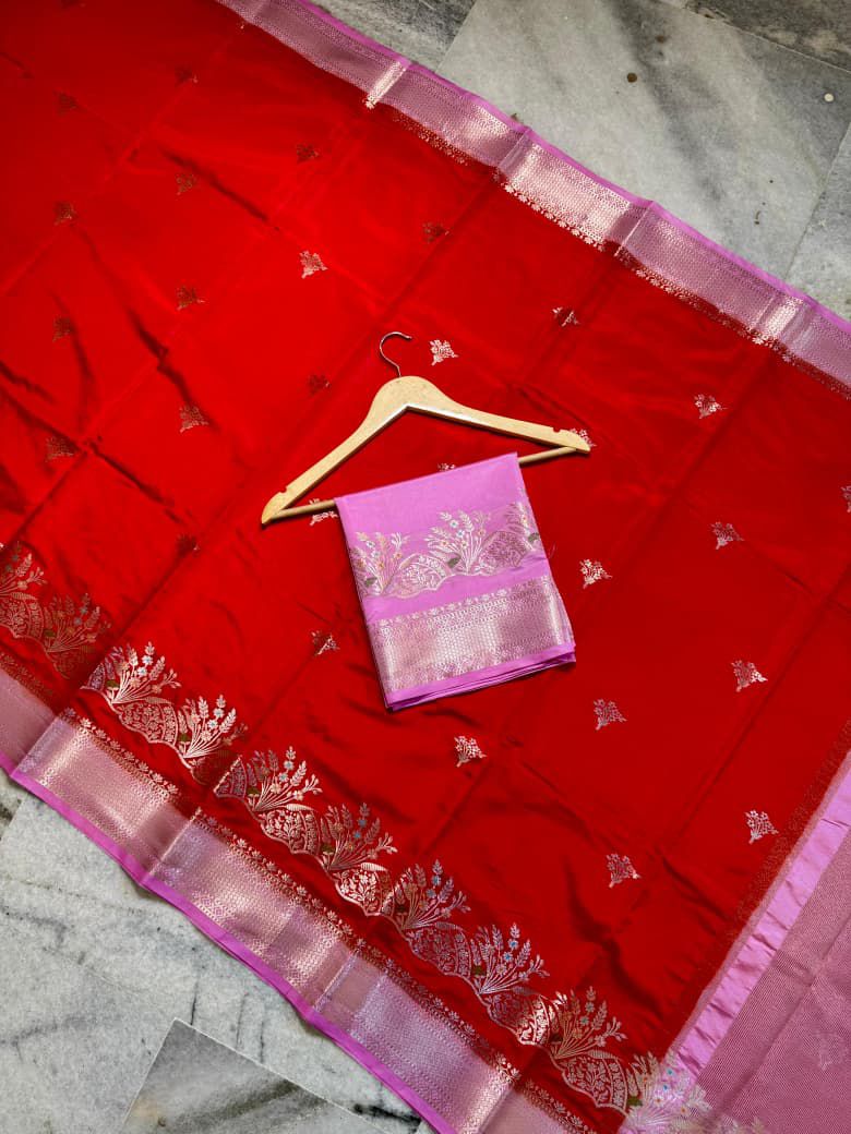 Vintage Katan silk premium Desginer saree