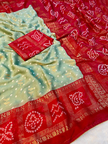 Budget return gift malai blooming sarees