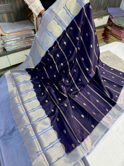 Green Rao mango Sankranthi special minakari saree