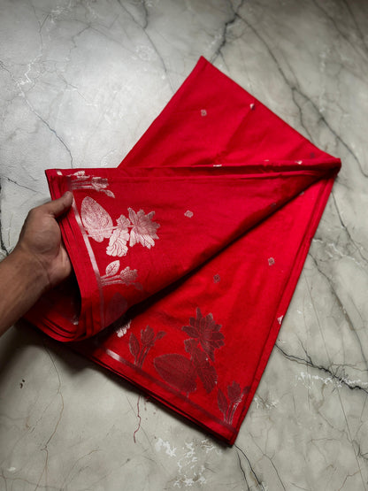 Banarasi Semi Katan silk budget sarees
