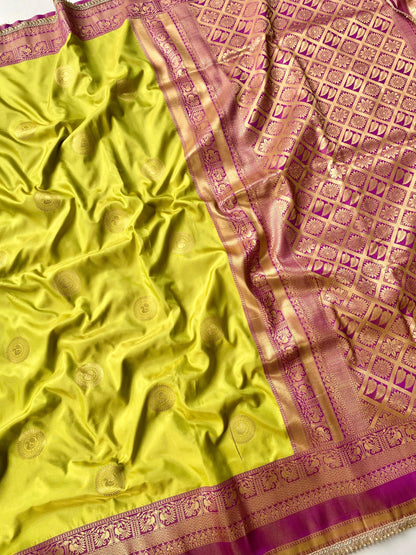 Soft silk sarees with Designer pallu