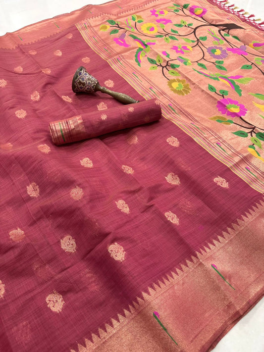 Munga Cotton Soft trendy look Budget muniya saree