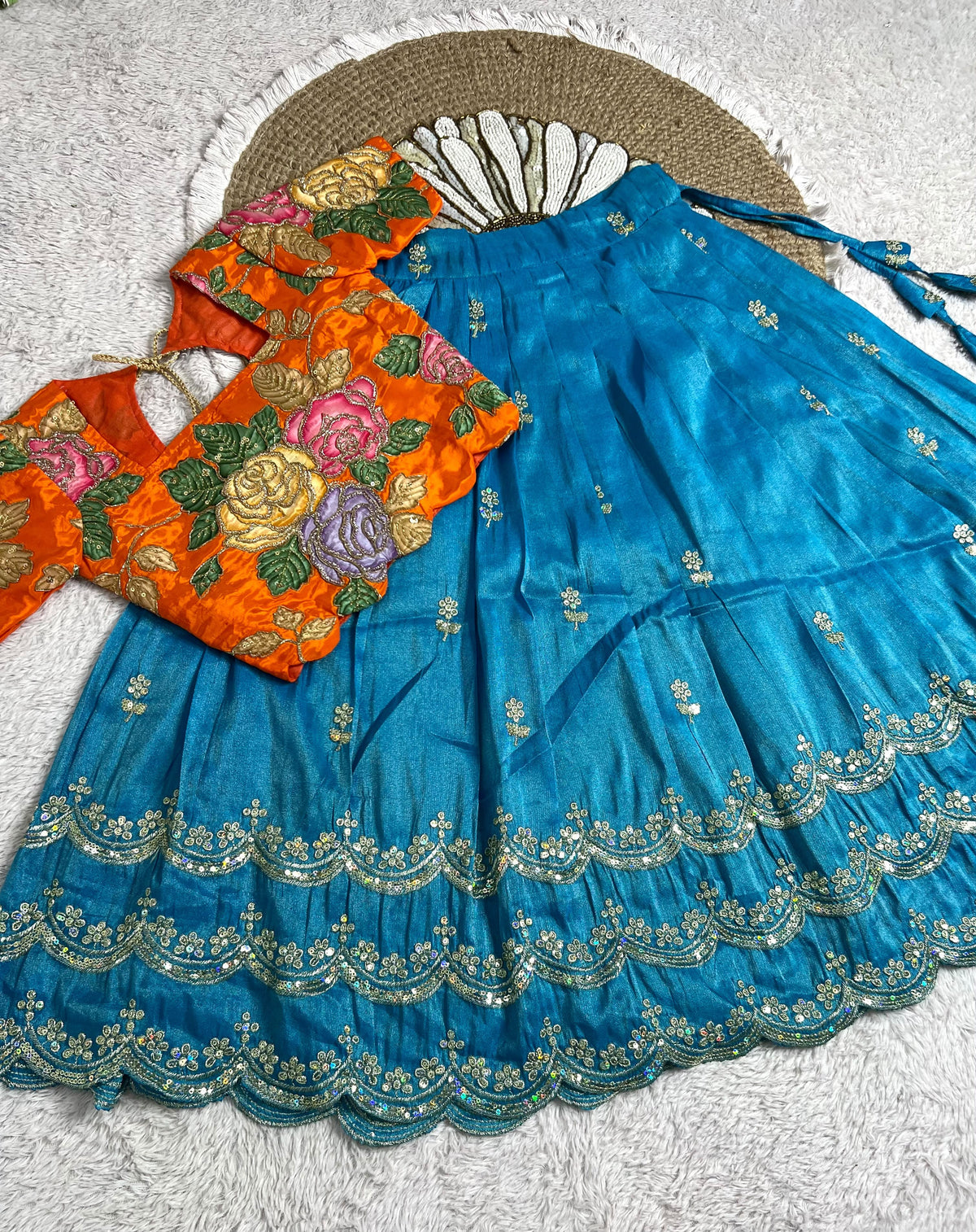 Kids 3 layer viscose tissue cute sets