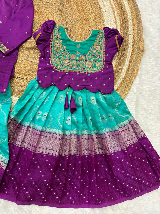 Kids ethnic wear brother and sister