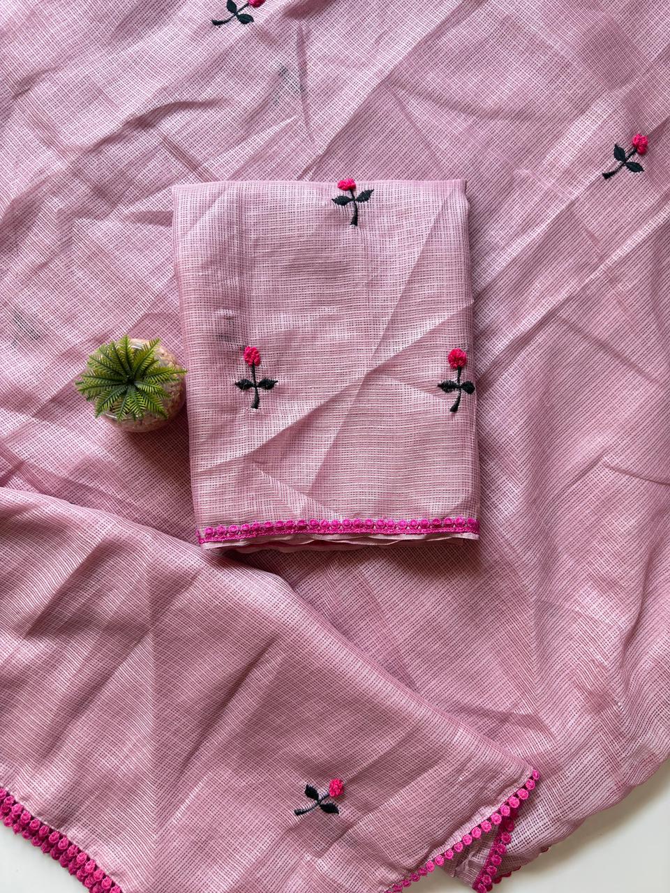 Kota Doriya saree with pure fabric and pure border budget
