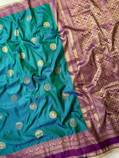 Soft silk sarees with Designer pallu