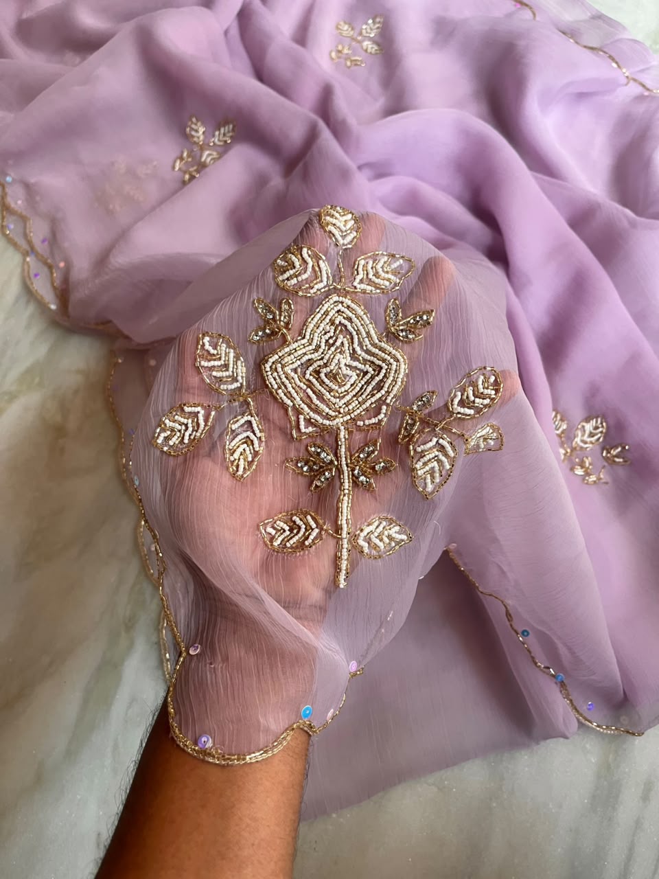 Trending budget pure soft chiffon sarees