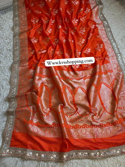 Rashmi’s dreamy tradition Mashru silk saree luxe
