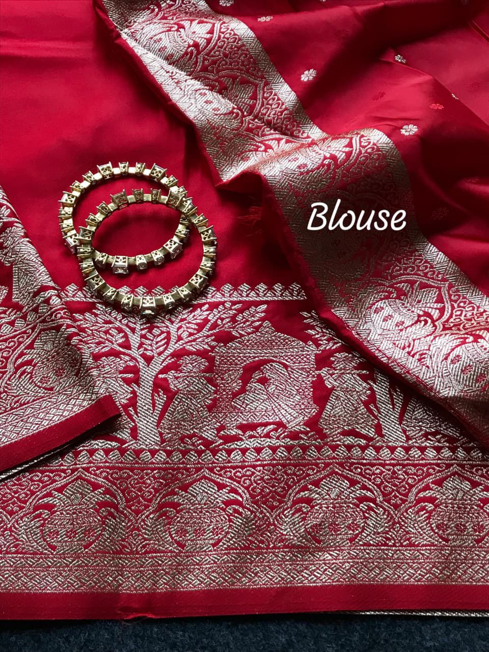 Premium Satin silk vintage Handloom’s saree
