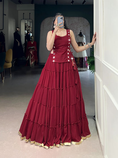 Marbel Navarathri  dancing Lehenga