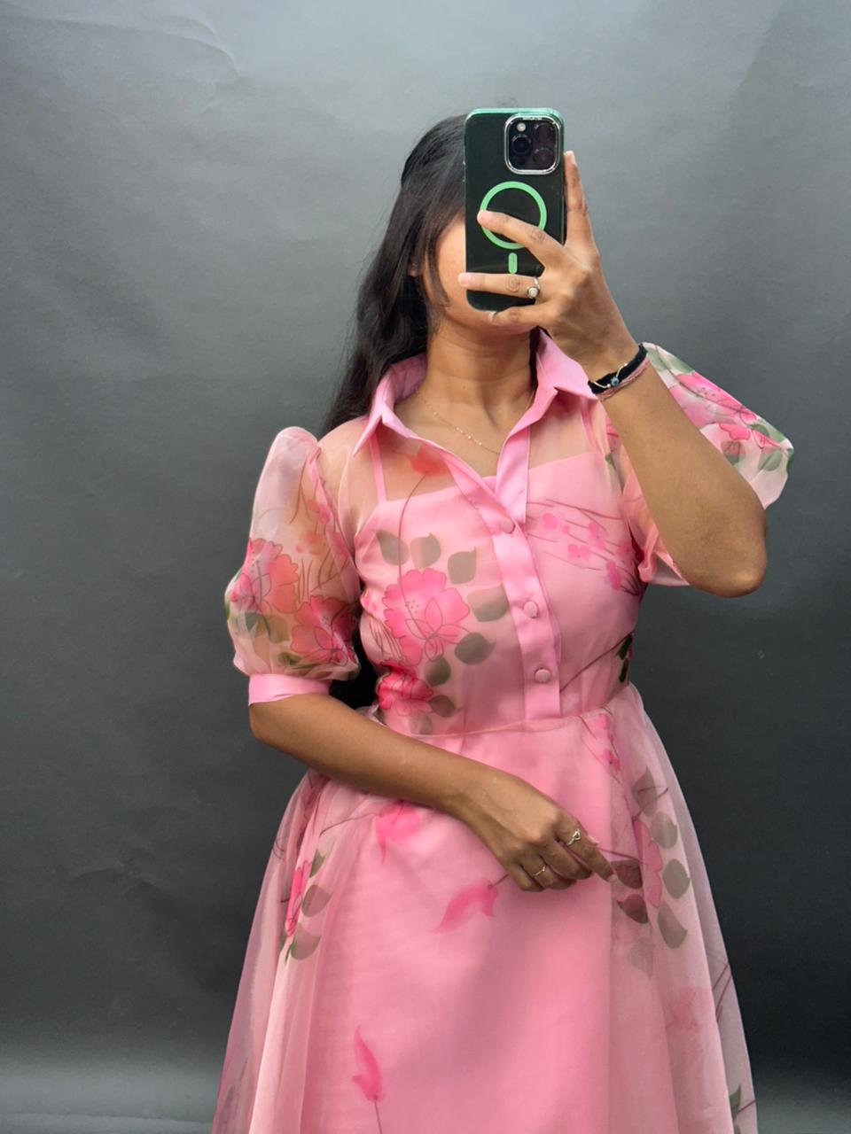 Floral Organza party gowns