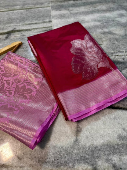 Katan Kanchi Handloom Silk Classic Trendy Saree