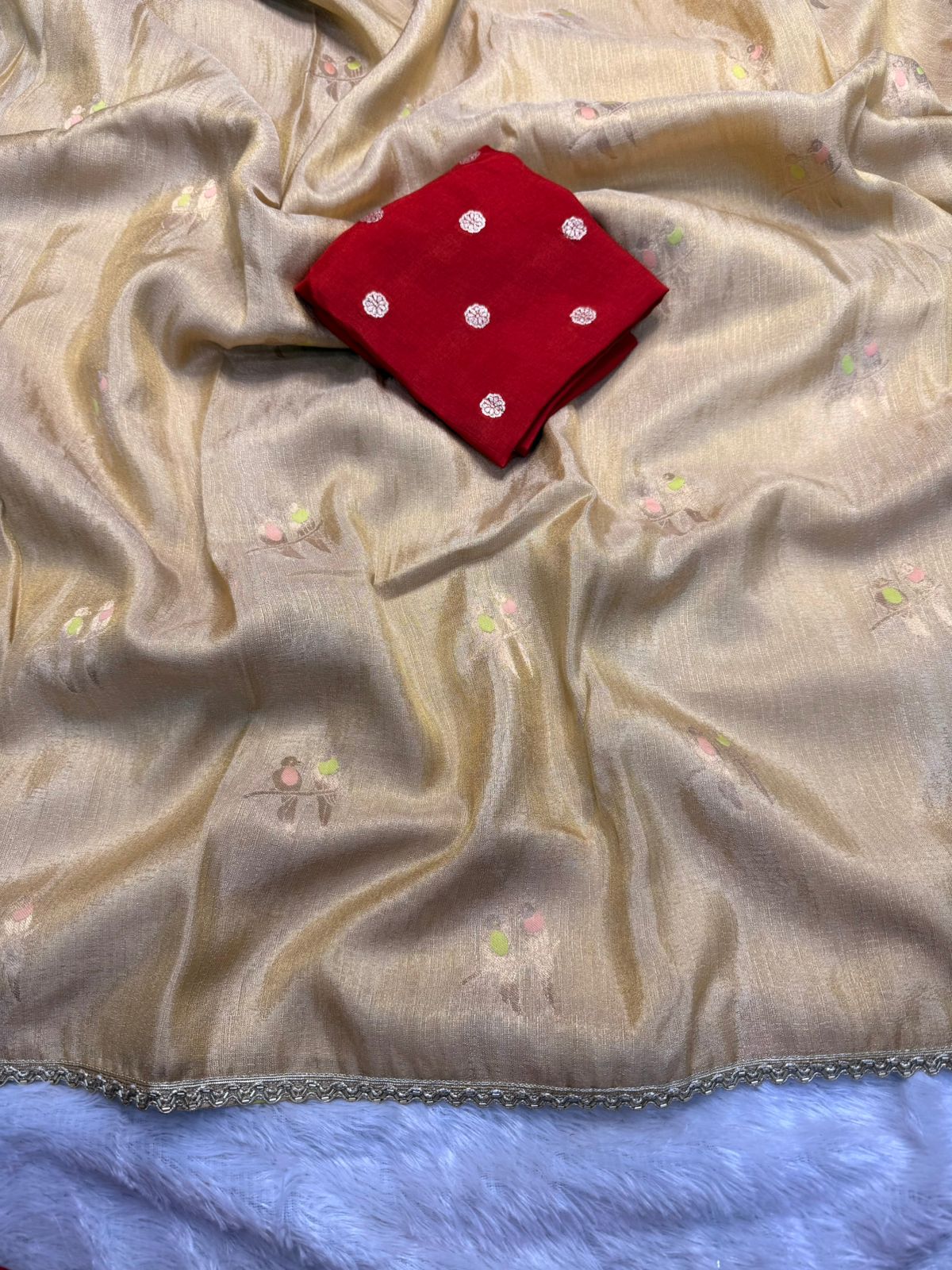 Budget Viscose tissue silk saree