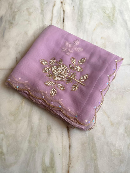 Trending budget pure soft chiffon sarees