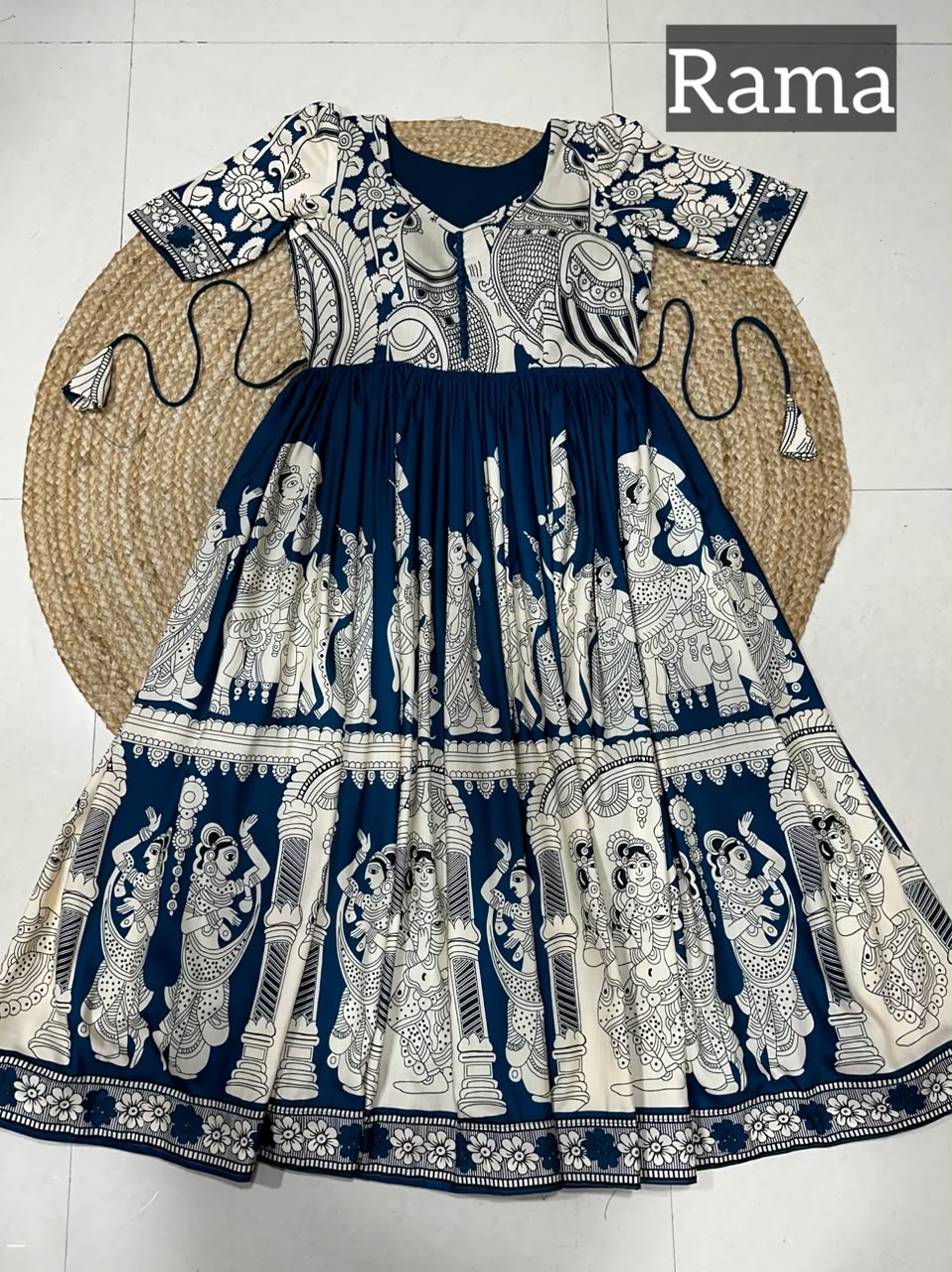 Kalamkari cafe friendly Gowns