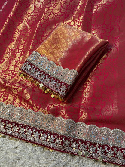 Banarasi Bridal Kanjeevaram saree