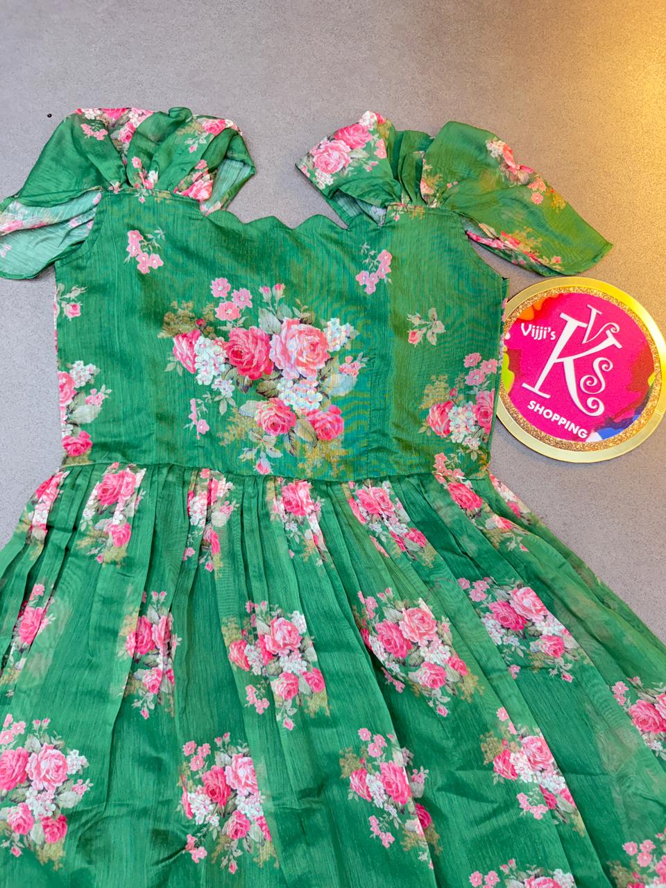 Cafe Chanderi Desginer gowns
