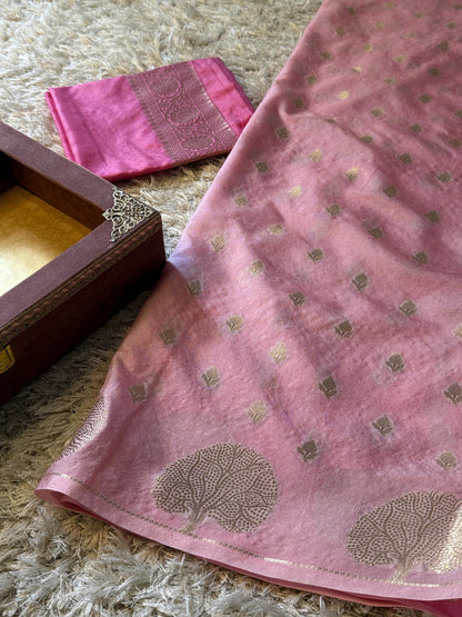 Luxe Classic Katan Super Soft Banarasi saree