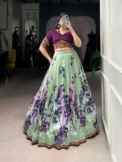 Tasar silk festival Co-ord set Lehenga sets