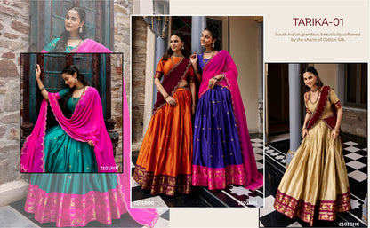 Tarika south india style designer lehenga