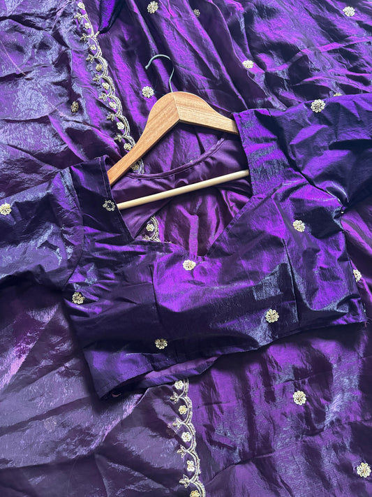 Pure premium silk lehenga  with Unstitched blouse
