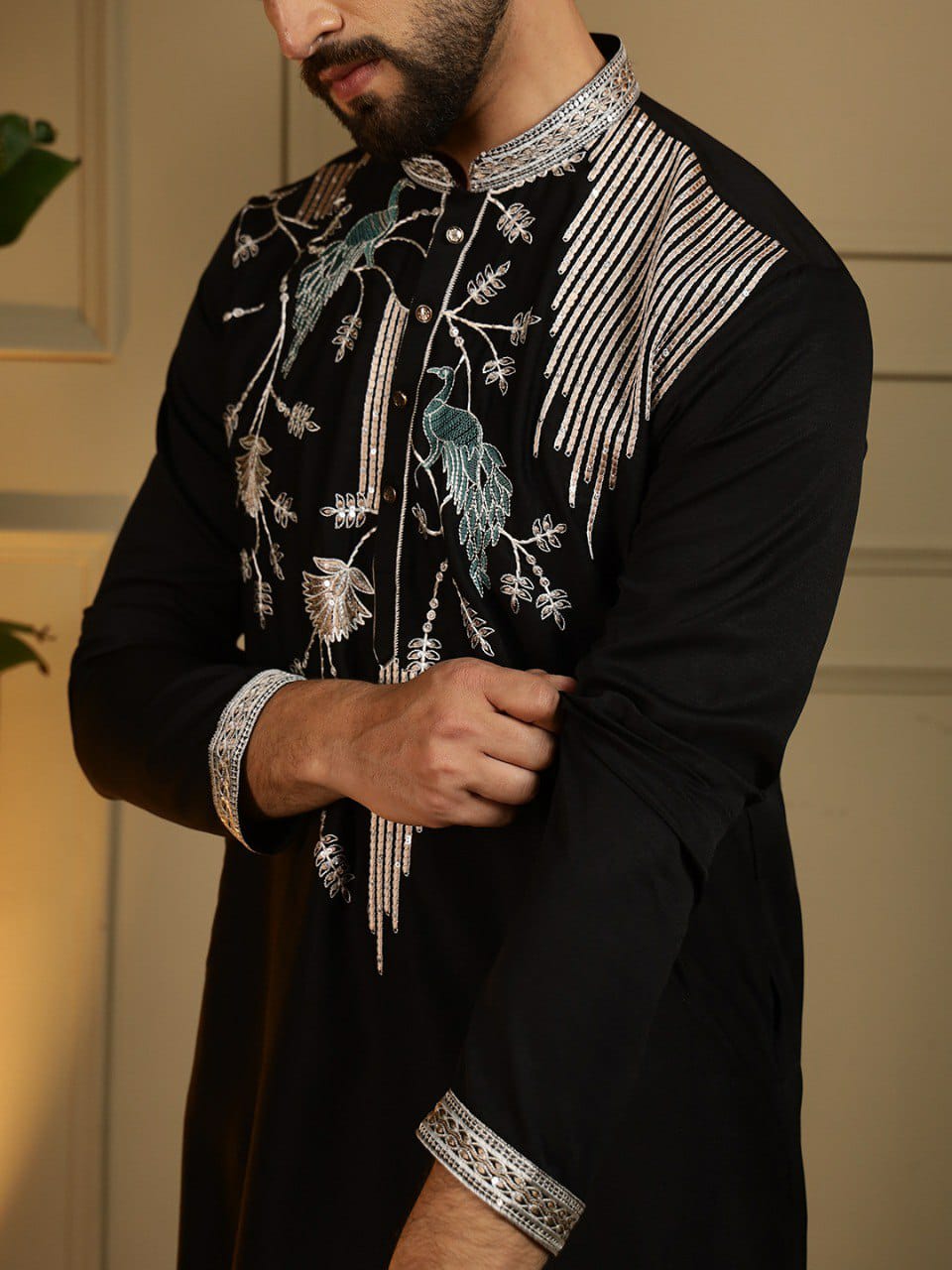 Gents work Embroidery kurta sets