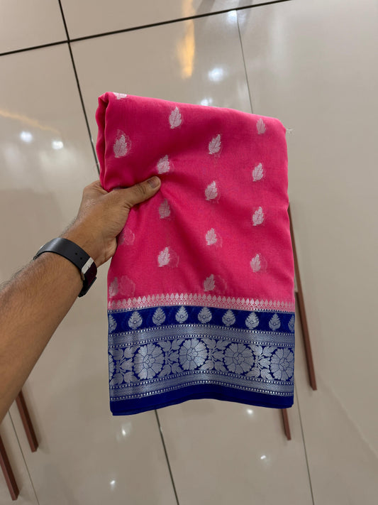 Banarasi Semi Georgette budget sarees