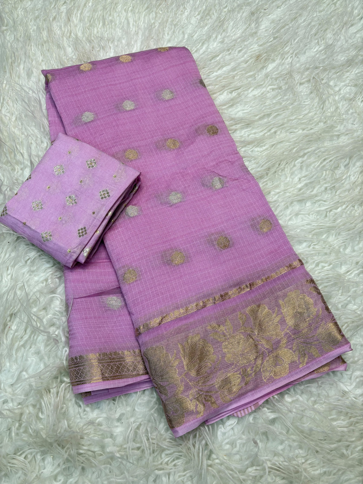 Kota doriya Rose trending traditional saree