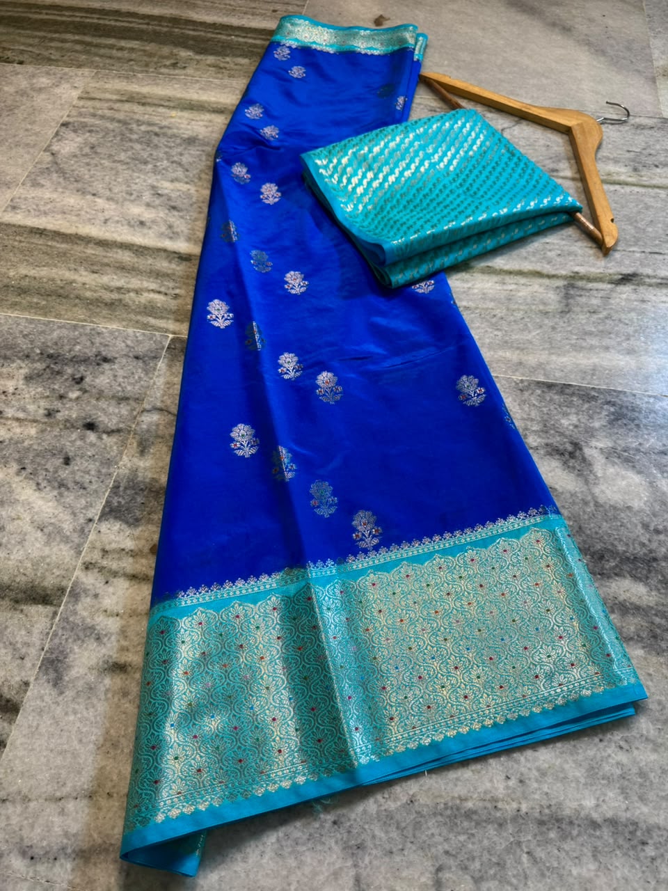 Banarasi katan zari soft fab budget sarees