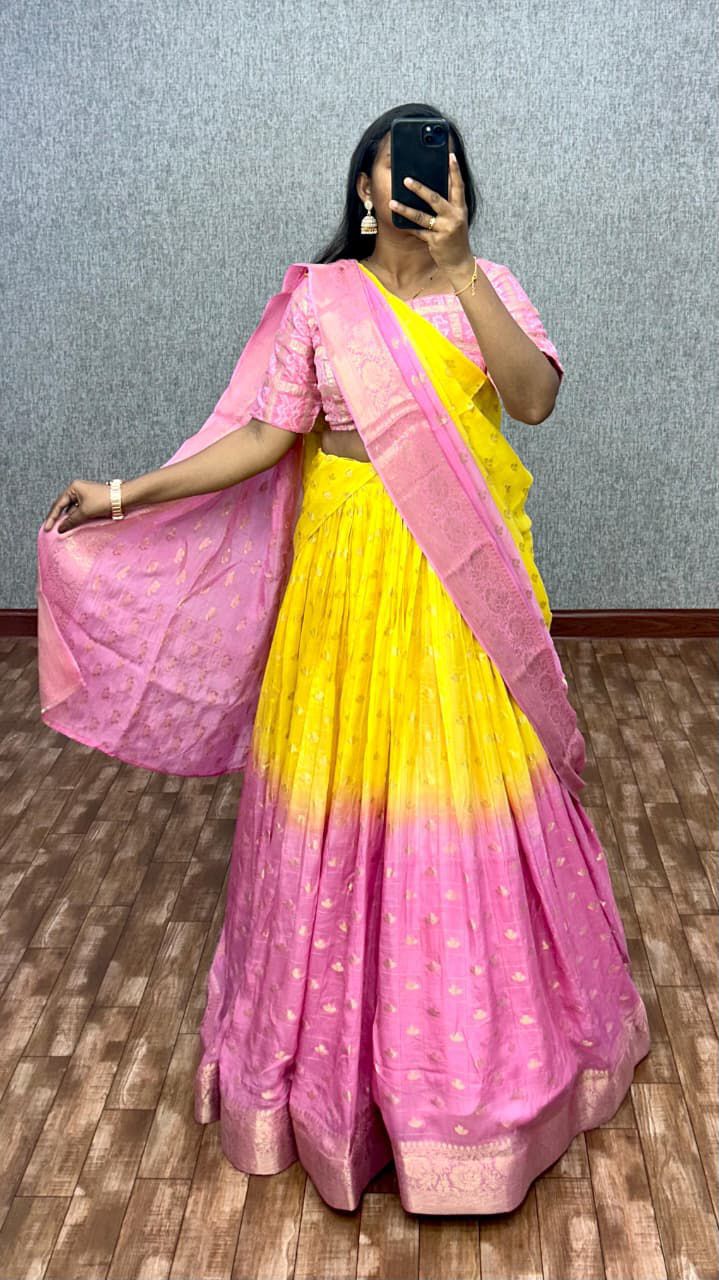 Chinnon Designer viscose lehenga