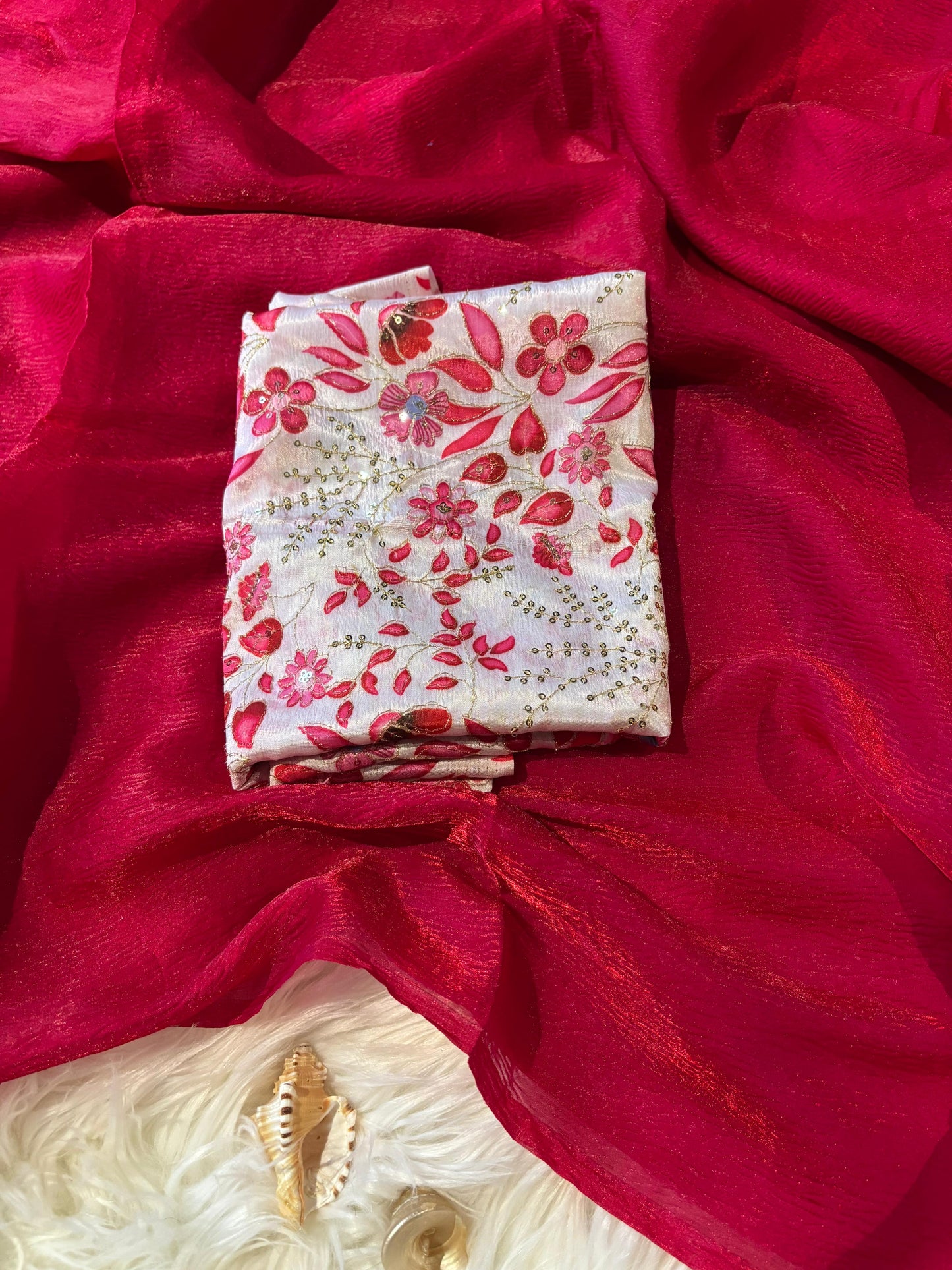 Two tone  space  silk budget Desginer sarees