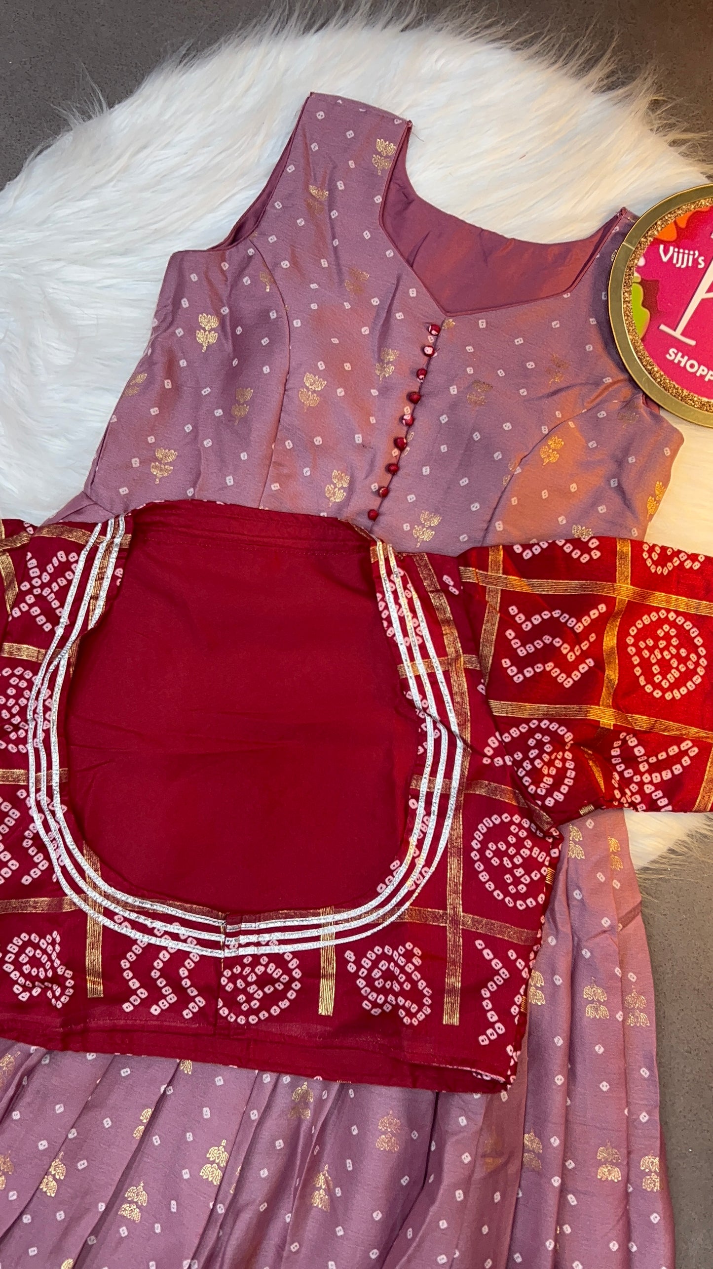 Mali Bandhini classic 2 in one gowns