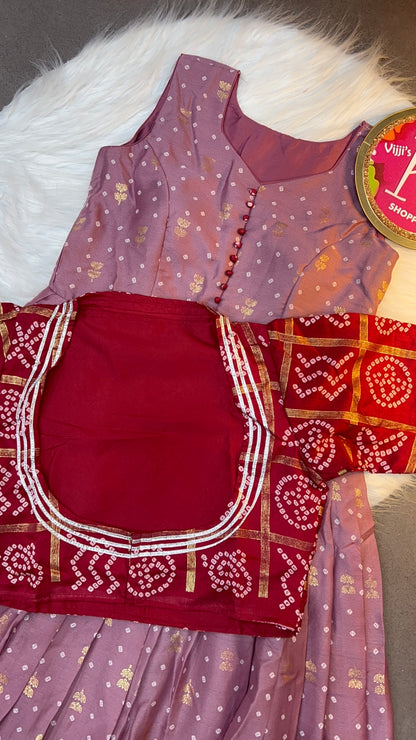 Mali Bandhini classic 2 in one gowns