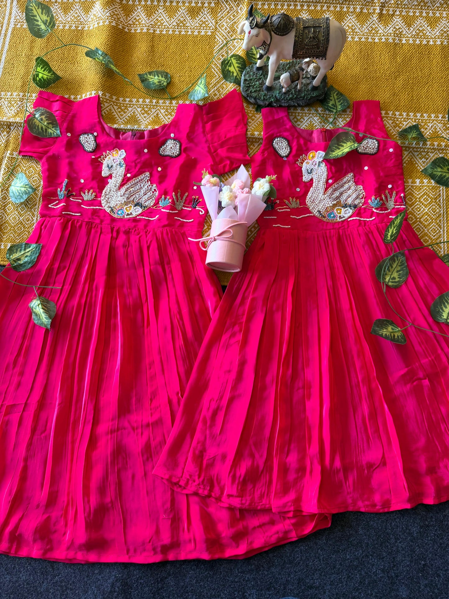 Princess Swan Kids Gown