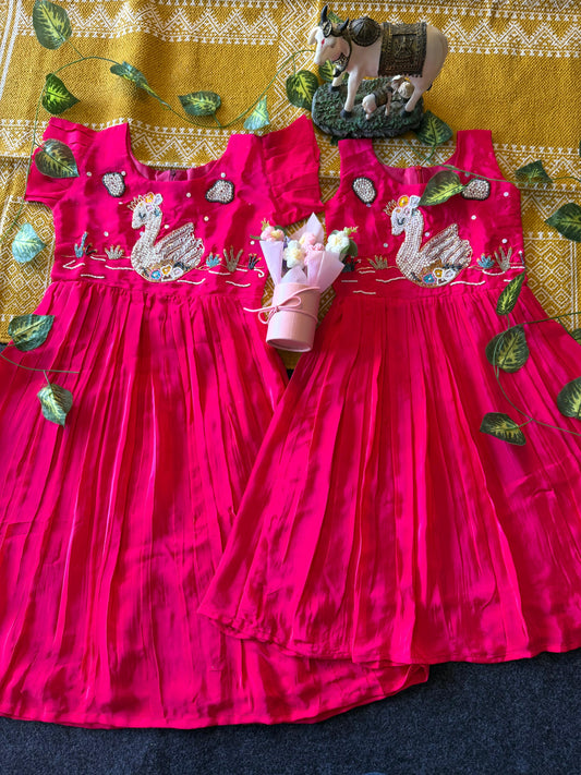 Princess Swan Kids Gown