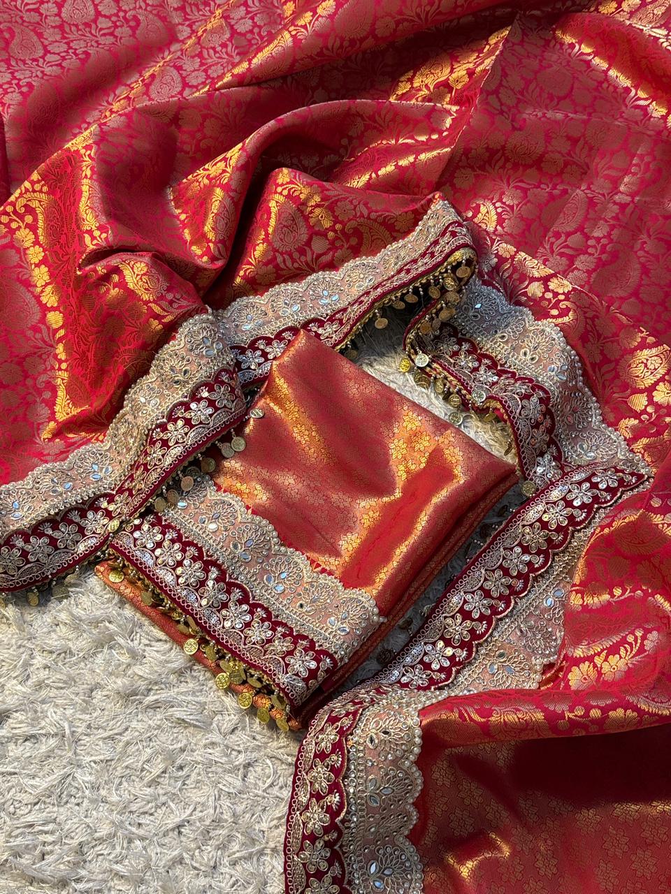 Banarasi Bridal Kanjeevaram saree