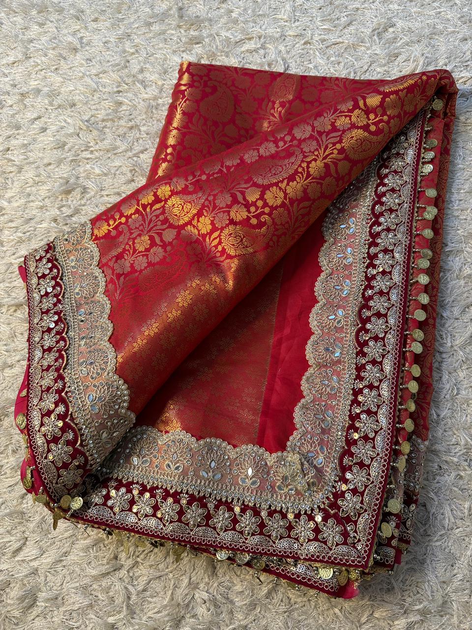 Banarasi Bridal Kanjeevaram saree