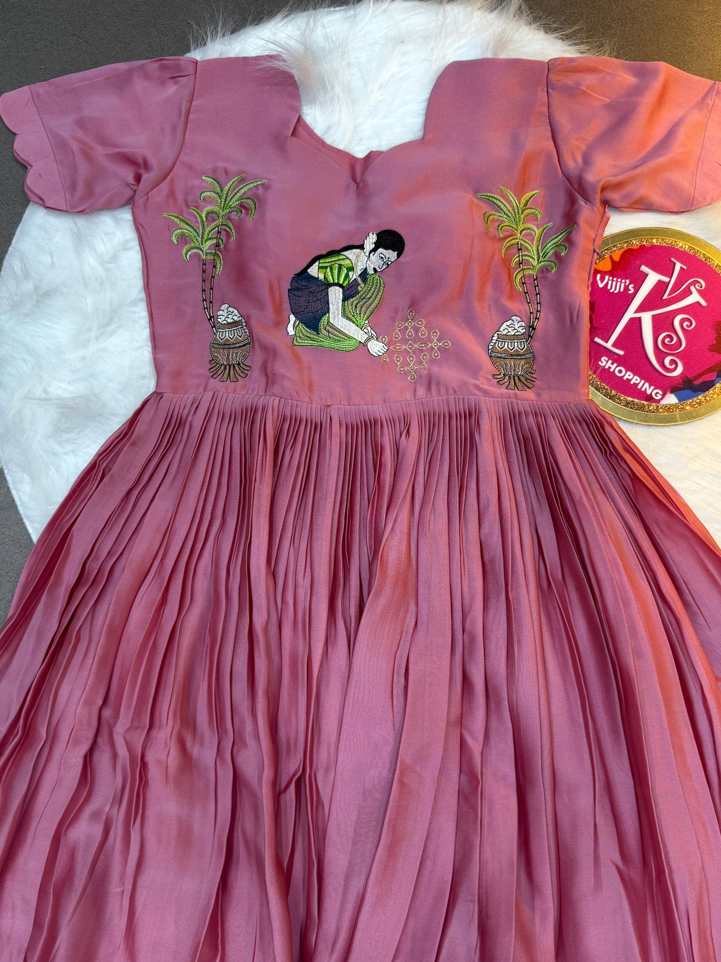 Sankranthi festival special  classic  thread work gowns