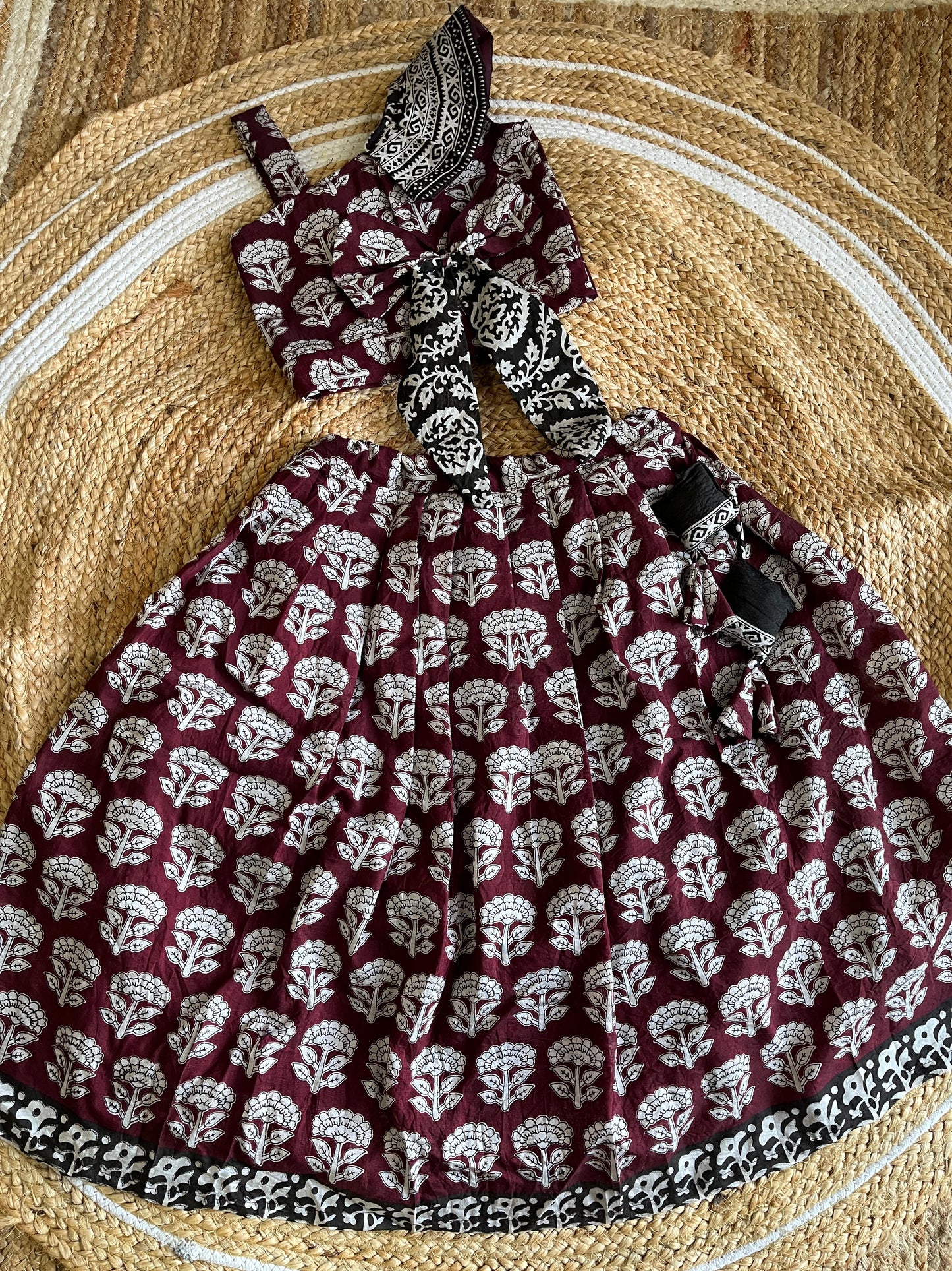 Mul elegant print party vibe cute set