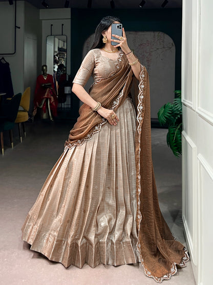 Chinon checks tradition lehenga sets